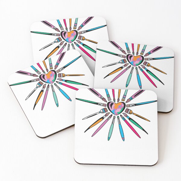 Item preview, Cool Brush Heart Shape  designed and sold by juliannep1067.
