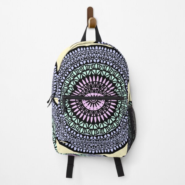 Item preview, Spiritual watercolor pastel colorful indian mandala  designed and sold by DivineMandala.