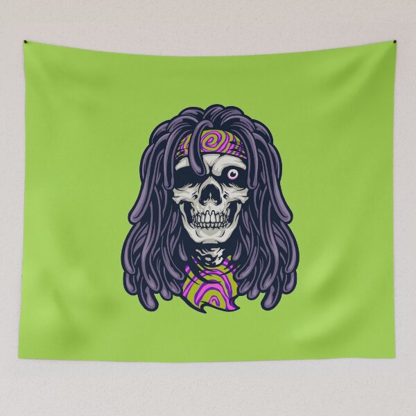 Item preview, Skeleton Stoner Rasta 420 designed and sold by thecooltable.