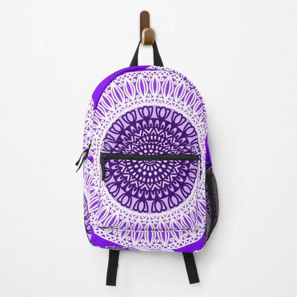 Item preview, Pastel Purple watercolor spiritual Bohemian Mandala Art Intricate Pattern Flower Spiritual Abstract Decorative Design designed and sold by DivineMandala.