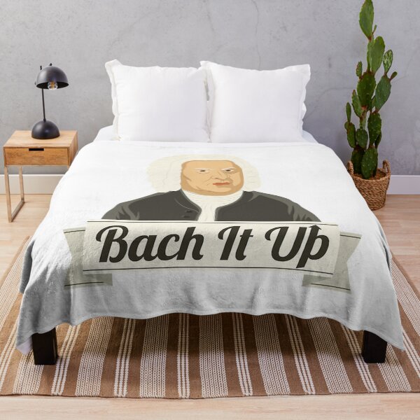 Item preview, Funny Bach It Up Johann Sebastian Bach Composer Print designed and sold by Laurelara.