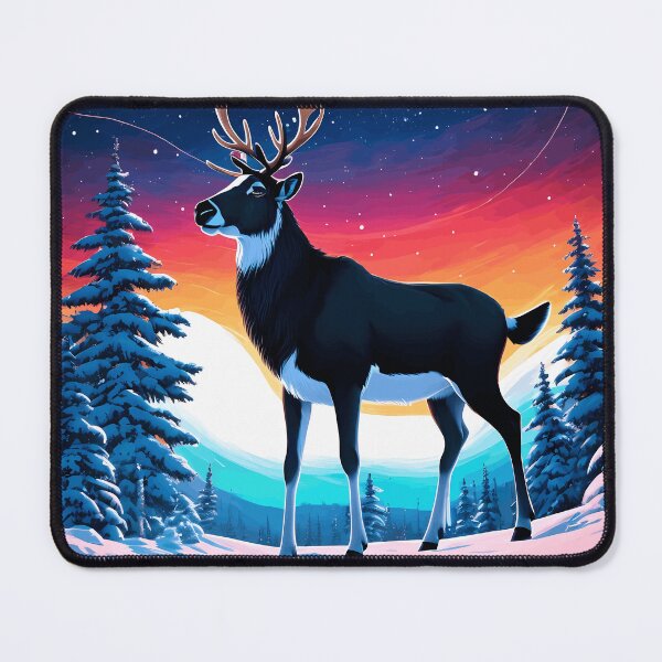 Item preview, Caribou Capers A Wild Balance Act designed and sold by DixonJuanArt.