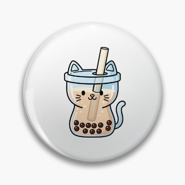 Item preview, Cute Kawaii Cat Bubble Tea designed and sold by istoriadesign.