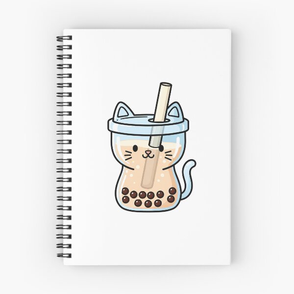 Item preview, Cute Kawaii Cat Bubble Tea designed and sold by istoriadesign.