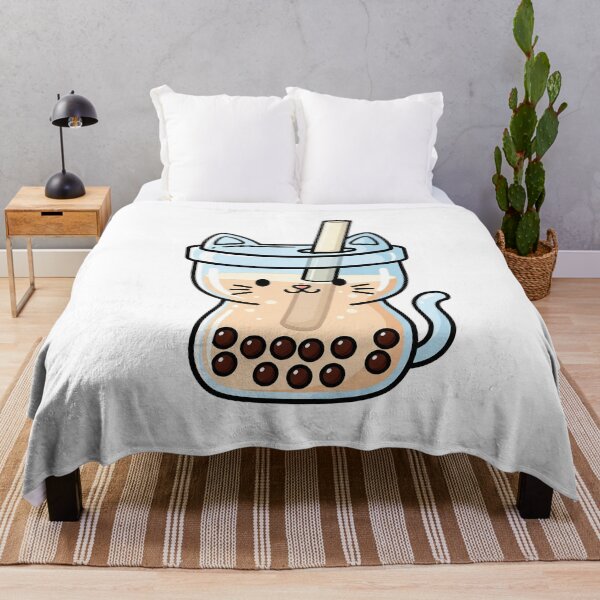 Item preview, Cute Kawaii Cat Bubble Tea designed and sold by istoriadesign.