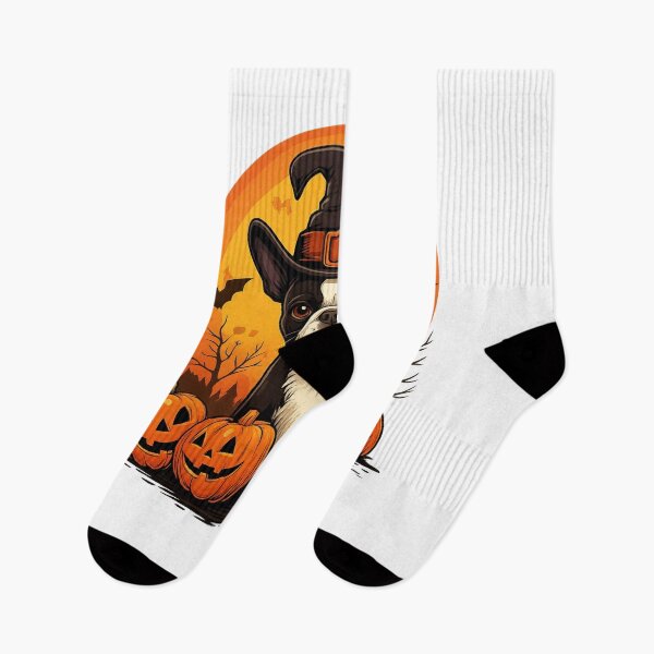 Item preview, Halloween French Bulldog with Pumpkins designed and sold by PreciousBecV.