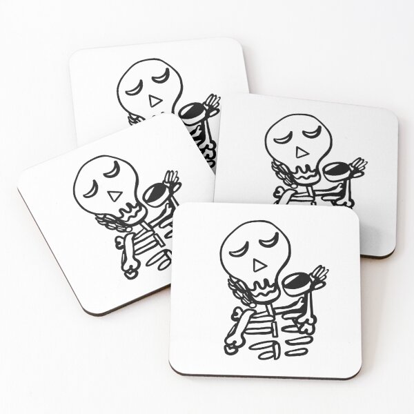 Item preview, Illustration cartoon Halloween and caffein designed and sold by nongsao4.