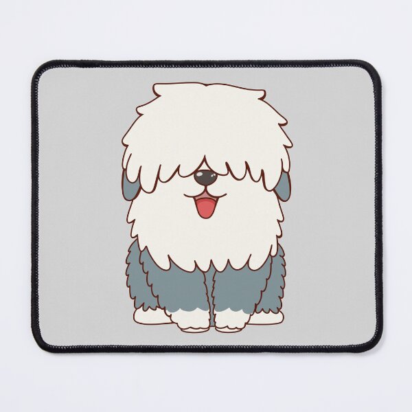 Item preview, Cute Dog Old English Sheepdog Puppy Smiling designed and sold by thecooltable.