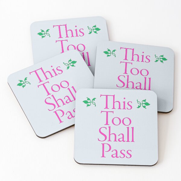 Item preview, This Too Shall Pass, This Too Shall Pass Away designed and sold by CharlottePlaceArt.