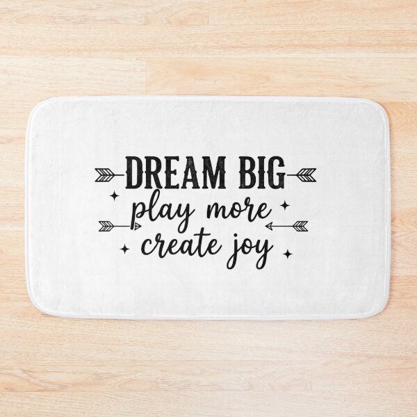 Item preview, Dream Big, Play More, Create Joy: A Guide to a Happy Life designed and sold by Happyfreedom.