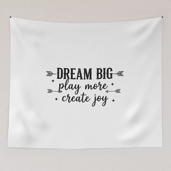 Item preview, Dream Big, Play More, Create Joy: A Guide to a Happy Life designed and sold by Happyfreedom.