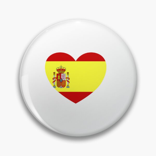 Item preview, Spain flag heart designed and sold by Inspirationmotivation.