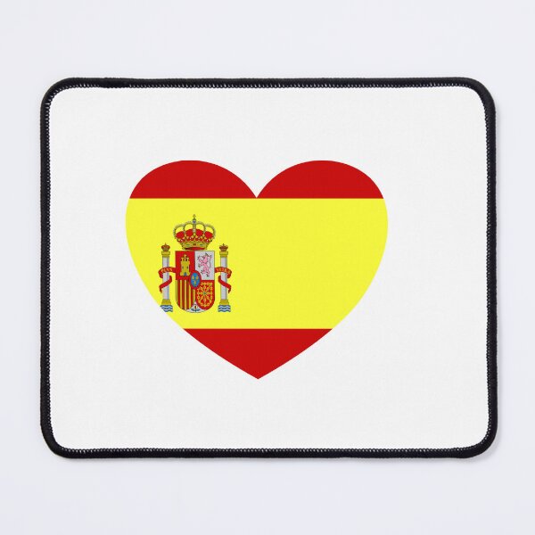 Item preview, Spain flag heart designed and sold by Inspirationmotivation.