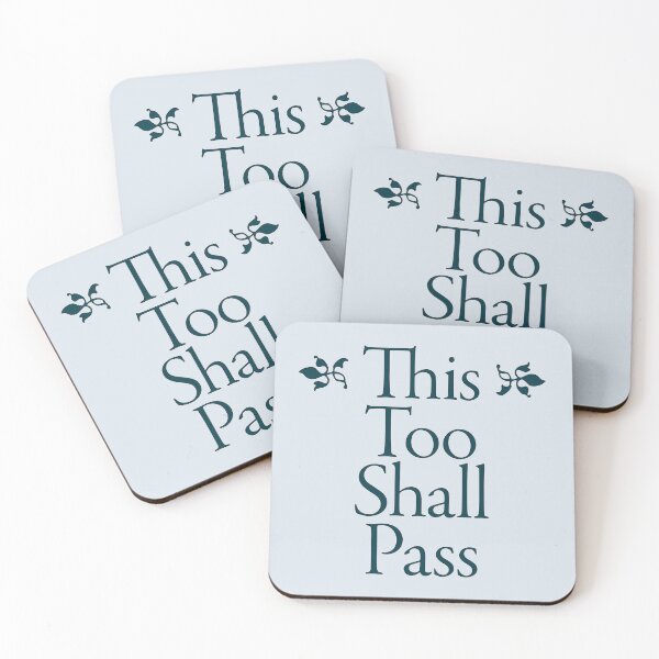 Item preview, This Too Shall Pass, This Too Shall Pass Away designed and sold by CharlottePlaceArt.