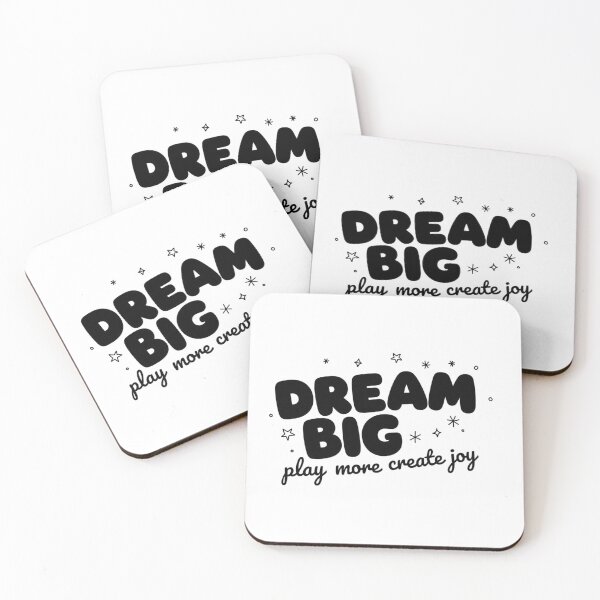 Item preview, Dream Big, Play More, Create Joy: A Guide to a Happy Life designed and sold by Happyfreedom.