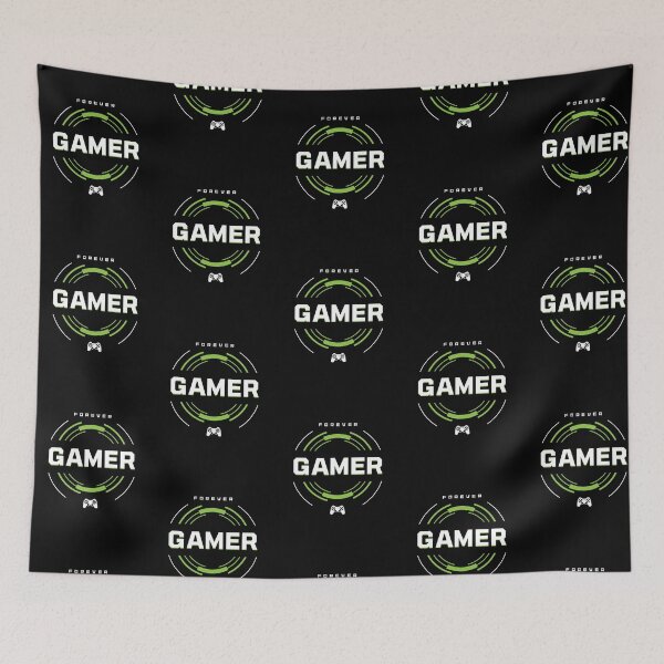 Item preview, Forever Gamer Poster Wall Art designed and sold by Printastic23.