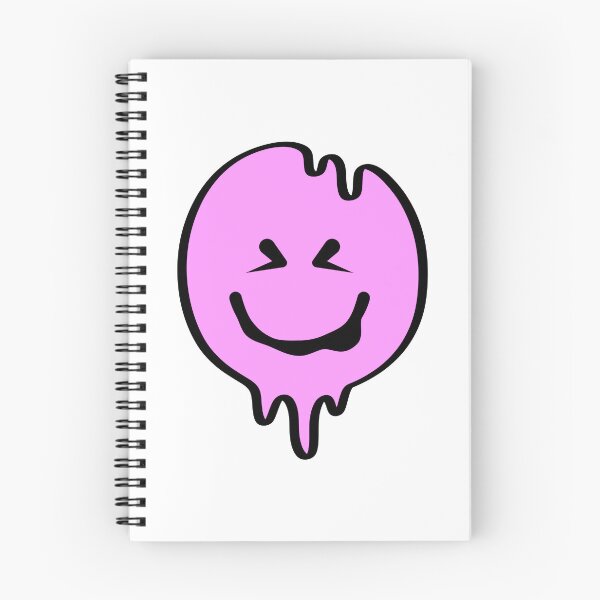 Item preview, Funny Purple Closed Eyes Drippy Smiley Face Melting designed and sold by thecooltable.