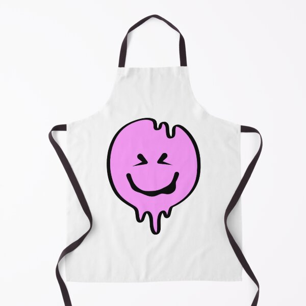 Item preview, Funny Purple Closed Eyes Drippy Smiley Face Melting designed and sold by thecooltable.