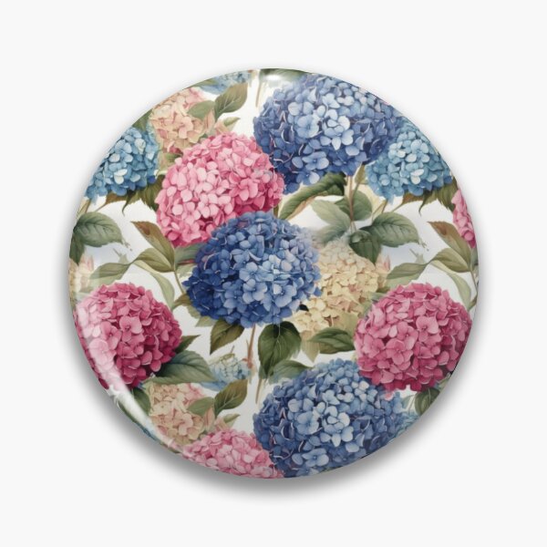 Item preview, Hydrangeas Flower 4/12 - Botanical [ 2025 - Collection ] designed and sold by elmsstudios.