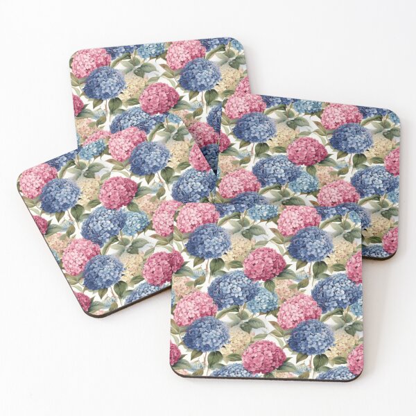 Item preview, Hydrangeas Flower 4/12 - Botanical [ 2025 - Collection ] designed and sold by elmsstudios.