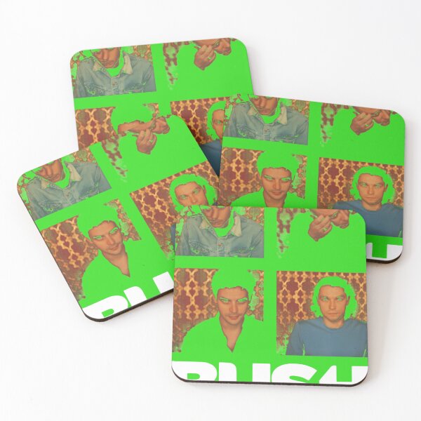 Item preview, Bush-Band-Square-Vintage-Retro designed and sold by AudreyLefebv.