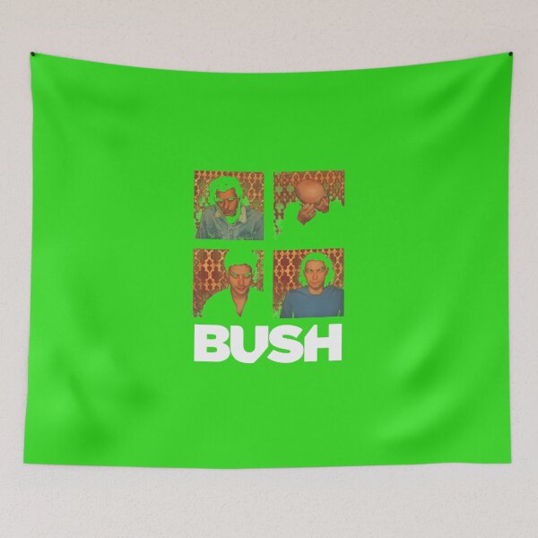 Item preview, Bush-Band-Square-Vintage-Retro designed and sold by AudreyLefebv.