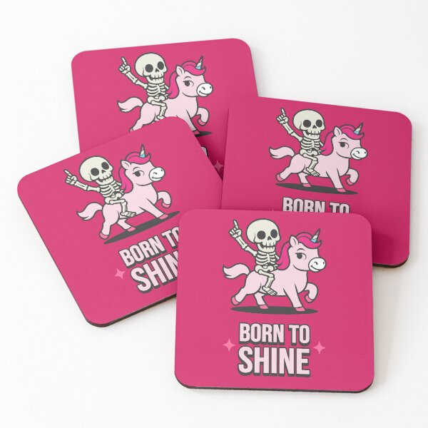 Item preview, Skeleton and unicorn designed and sold by Cookies Rider Store.