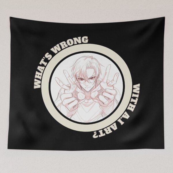 Item preview, What's wrong with A.I art? designed and sold by RufderFreiheit.