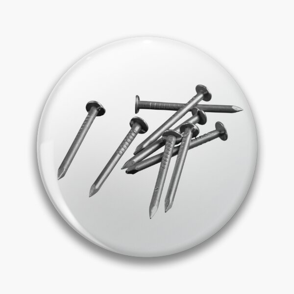 Item preview, Nail Illustration, Vintage Hardware Nail Artwork, Carpentry and Woodworking Tool Design for Builders, DIY Projects, Workshop Decor and Gifts for Construction Enthusiasts and Hand Tool Collectors designed and sold by bvdesignart.