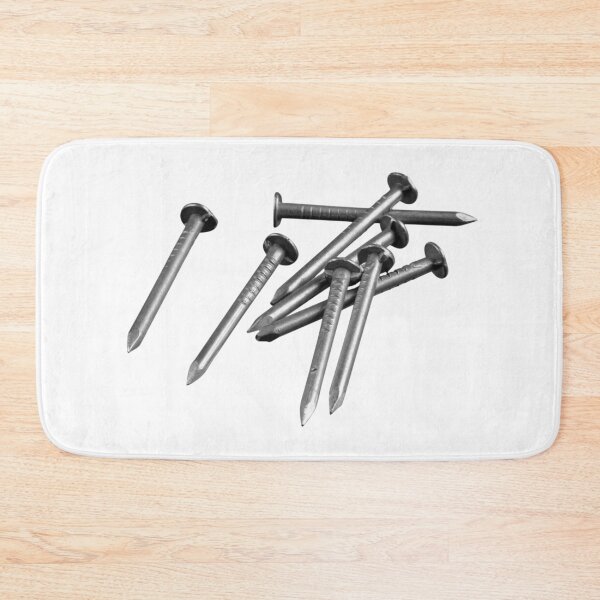 Item preview, Nail Illustration, Vintage Hardware Nail Artwork, Carpentry and Woodworking Tool Design for Builders, DIY Projects, Workshop Decor and Gifts for Construction Enthusiasts and Hand Tool Collectors designed and sold by bvdesignart.