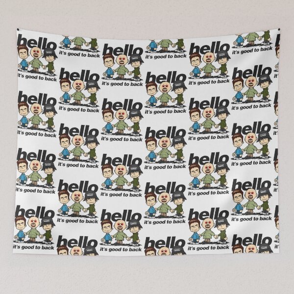 Item preview, Hello It'S Good To Be Back  designed and sold by CustomTeaShirtt.