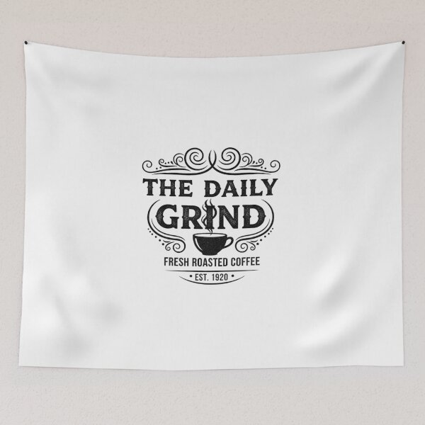 Item preview, The Daily Grind: A Vintage Coffee Experience designed and sold by Happyfreedom.