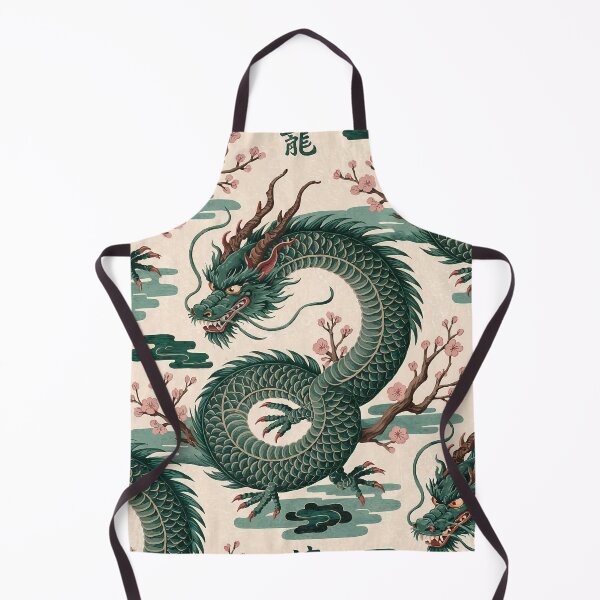 Item preview, Vintage Japanese Dragon & Cherry Blossom designed and sold by Tamas Das.