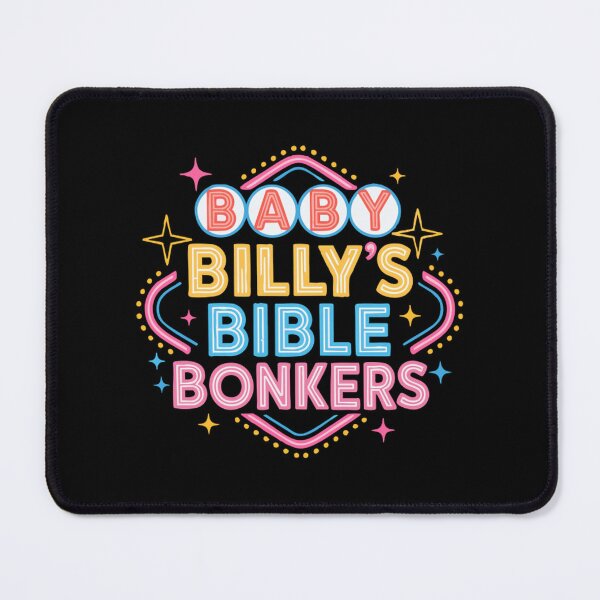Item preview, Baby Billy'S Bible Bonkers Retro Vegas Style Vintage Righteous Gemstones Fan Art Logo designed and sold by MichelesAttic.