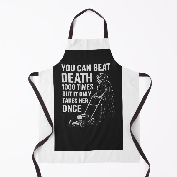 Item preview, Beat Death 1000 Times, But She Needs Only Onc designed and sold by PrintFromMatt.