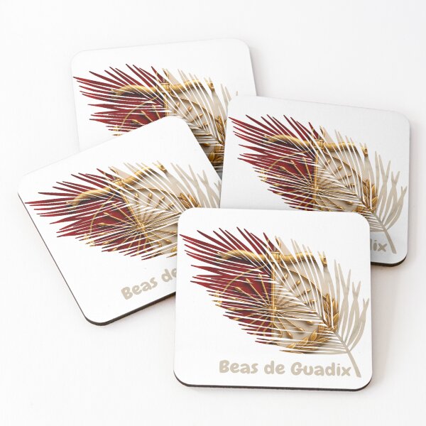 Item preview, Abstract Flag of Beas de Guadix – Feather Shape Design designed and sold by ArteJorge48.