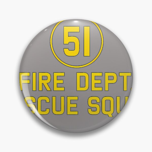 Item preview, EMERGENCY-SQUAD-51-SIDE-OF-TRUCK-REPRODUCTION-LOGO designed and sold by montalvanprim.