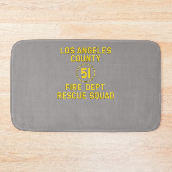 Item preview, EMERGENCY-SQUAD-51-SIDE-OF-TRUCK-REPRODUCTION-LOGO designed and sold by montalvanprim.