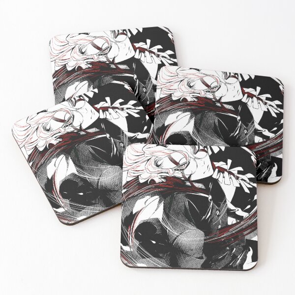 Item preview, Okarun Monochrome Swirl Dandadan Anime Motion designed and sold by HumbertoValveno.