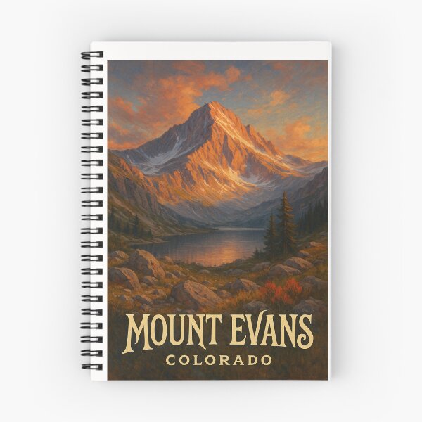 Item preview,  Mount Evans Sunset View, Colorado Rockies designed and sold by Places On Earth.