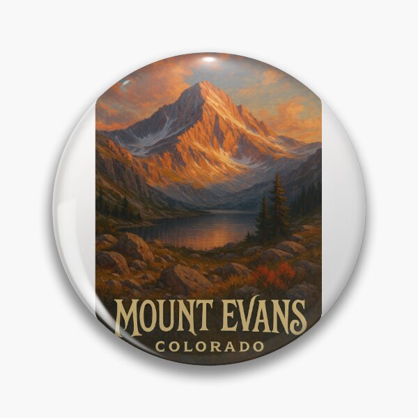 Item preview,  Mount Evans Sunset View, Colorado Rockies designed and sold by Places On Earth.