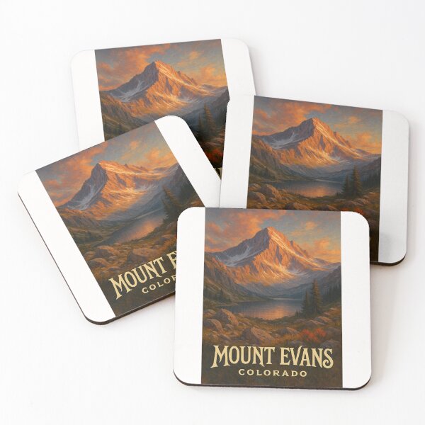 Item preview,  Mount Evans Sunset View, Colorado Rockies designed and sold by Places On Earth.
