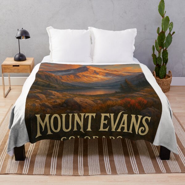 Item preview,  Mount Evans Sunset View, Colorado Rockies designed and sold by Places On Earth.