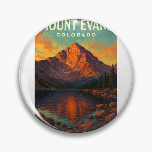 Item preview,  Mount Evans Reflection at Sunrise, Colorado designed and sold by Places On Earth.