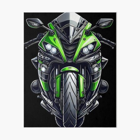Kawasaki Zx10r Art Board Prints for Sale | Redbubble