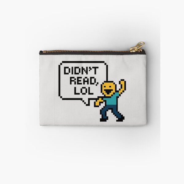 Item preview, Didn't Read LOL Pixel Meme designed and sold by Bratak.