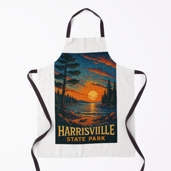 Item preview,  Sunset Over Harrisville State Park, Michigan designed and sold by Places On Earth.