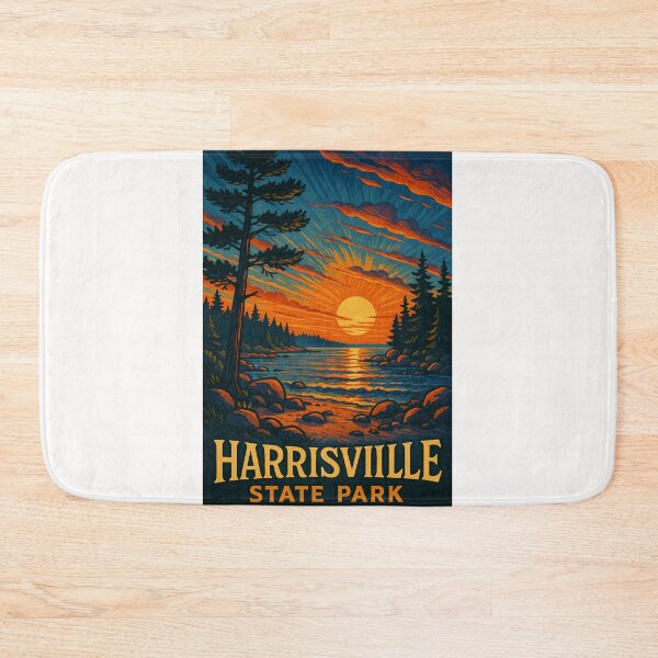 Item preview,  Sunset Over Harrisville State Park, Michigan designed and sold by Places On Earth.