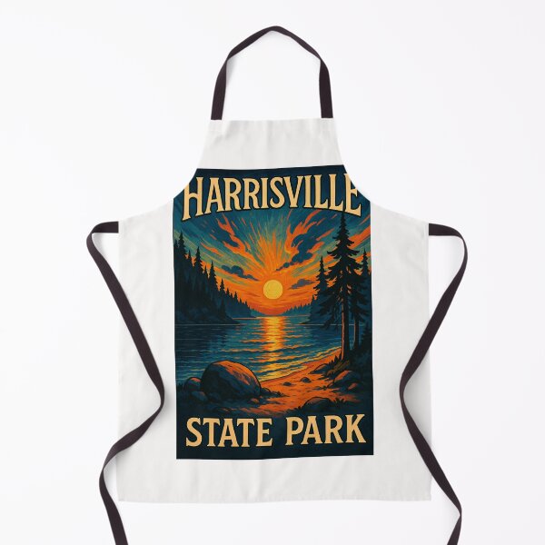 Item preview, Golden Hour at Harrisville State Park Beach, Michigan designed and sold by Places On Earth.