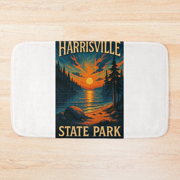 Item preview,  Golden Hour at Harrisville State Park Beach, Michigan designed and sold by Places On Earth.